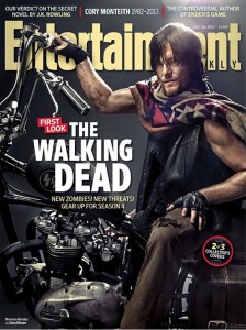 Norman Reedus as Daryl Dixon on the cover of Entertainment Weekly